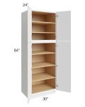 Metro White 30x84x24 Wall Pantry Cabinet 