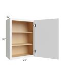Metro White 21x30 Wall Cabinet 