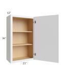 Metro White 21x36 Wall Cabinet