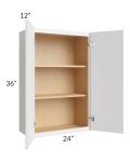 Metro White 24x36 Wall Cabinet 