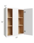 Metro White 27x36 Wall Blind Cabinet 