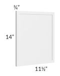 Metro White 12x15 Wall Decorative Door