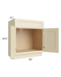 Casselton Ivory 30" Vanity Sink Base Cabinet