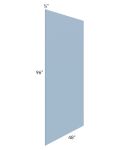 Sky Blue Shaker 48x96 Finished Back Panel