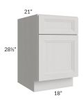 Salem Light Grey 18" File Base Cabinet