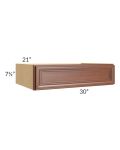 Phoenix Caramel Glaze 30" Vanity or Desk Drawer