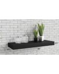 Vienna Black 30" Floating Shelf