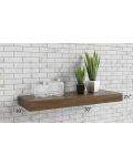 Midtown Cloud Shaker 30" Floating Walnut Shelf