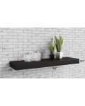 Midtown Java Shaker 36" Floating Shelf
