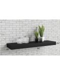 Vienna Black 36" Floating Shelf