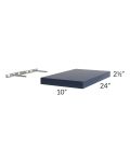 Bayville Blue 24" Floating Shelf