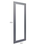 Vienna Indigo 15x42 Clear Glass Door (Cabinet Sold Separately)
