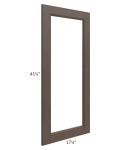 Tuscan Kona Brown 18x42 Clear Glass Door (Cabinet Sold Separately)