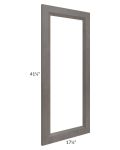 Salem Dark Grey 18x42 Clear Glass Door (Cabinet Sold Separately)