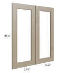 Tuscan Oyster 30x36 Clear Glass Door (Cabinet Sold Separately)