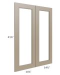 Tuscan Oyster 30x42 Clear Glass Door (Cabinet Sold Separately)