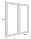 Salem Light Grey 36x42 Clear Glass Door (Cabinet Sold Separately)