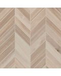 Havenwood Beige Chevron 12 x 15 Mosaic Wood Look Tile