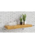 Rustic Shaker 30" Floating Shelf