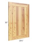 Rustic Shaker 20x30 Vanity Decorative End Panel