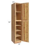 Rustic Shaker 18x96 Utility Cabinet