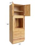 Rustic Shaker 33x96 Universal Oven Cabinet