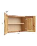 Rustic Shaker 30x24 Wall Cabinet