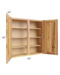 Rustic Shaker 42x42 Wall Cabinet