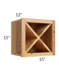 Rustic Shaker 15x15 Wine Storage Cabinet