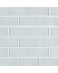 Ice Subway 2 x 4 x 8mm Mosaic Tile