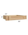 Tuscan Timber 30" Vanity Knee Drawer (Trimmable to 24")