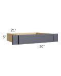 Vienna Indigo 30" Vanity Knee Drawer (Trimmable to 24")
