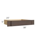 Vienna Kona Brown 30" Vanity Knee Drawer (Trimmable to 24")