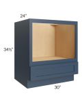 Madison Navy Shaker 30" Microwave Base Cabinet