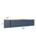 Madison Navy Shaker 36" Vanity Knee Drawer (trimmable)