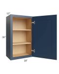 Madison Navy Shaker 18x30 Wall Cabinet