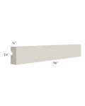 Milan Beige Matte Light Rail Molding