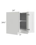 Imperial Cloud 36x42 Wall Cabinet (No Doors) To Be Used With Glass Doors