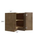 Midtown Mocha Shaker 36" Lazy Susan Base Cabinet