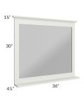 Wellfleet Linen 36x30 Mirror 