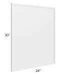Township White Base Decorative End Panel