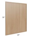 Township Rift Oak Base Decorative End Panel