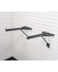 Horizontal Utility Arm (pair) Slatwall Accessory