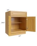 Glazed Praline 27" Base Cabinet 