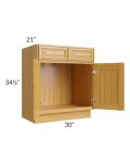 Glazed Praline 30" Vanity Sink Base Cabinet