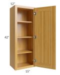 Glazed Praline 15x42 Wall Cabinet