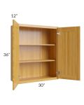 Glazed Praline 30x36 Wall Cabinet