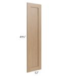 Asheville Rift Oak Shaker Tall Decorative Base End Panel