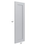 Asheville Grey Shaker 42" Wall Decorative End Panel