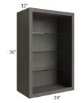 24x36 Wall Cabinet (No Doors) To Be Used With Glass Doors